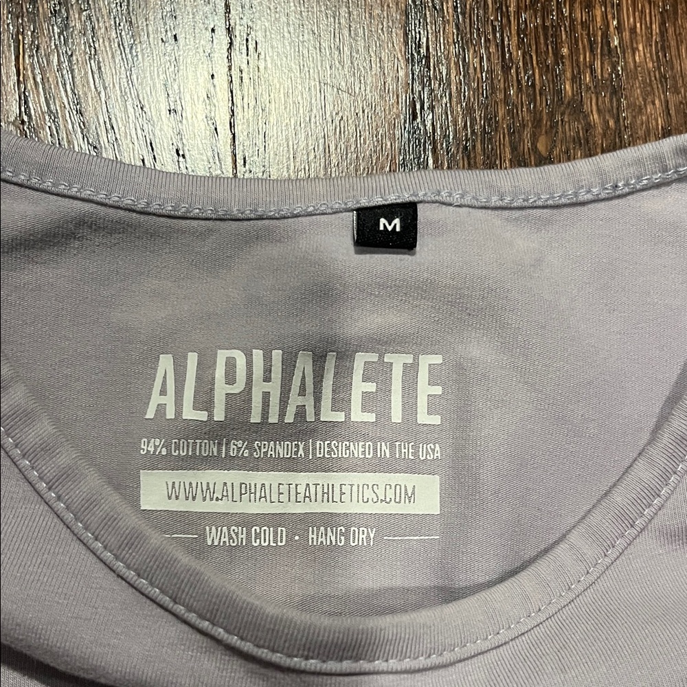 Alphalete Lavender Performance Tank Top - Picture 2 of 5